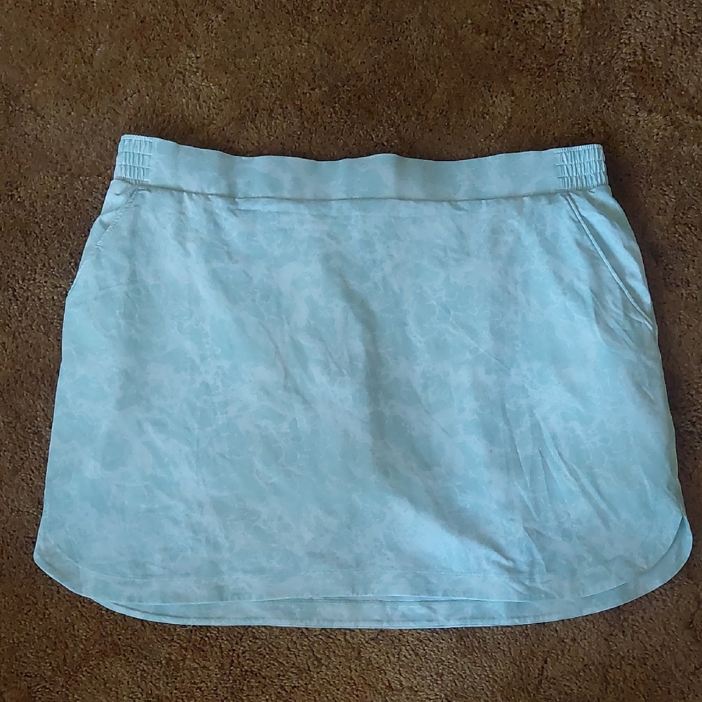 Calia Golf 16" Birdie Skort Seafoam Light Blue Skort